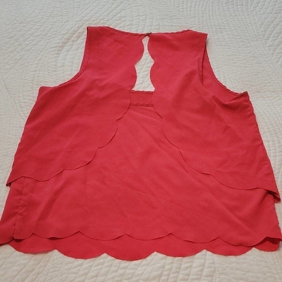 GB Pink Sleeveless Blouse Top Women's S - Picture 3 of 4